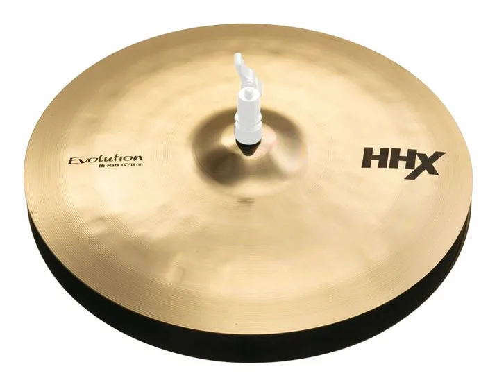 Sabian 15" HHX Evolution Hi-Hat, vista frontale