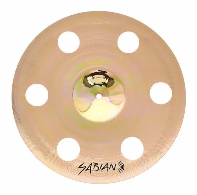 Sabian 16" AAX O-Zone Crash, vista di lato, photo 2