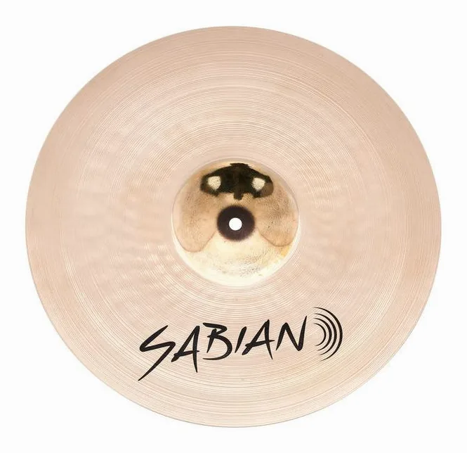 Sabian 16" AAX Thin Crash, vista di tre quarti, photo 2