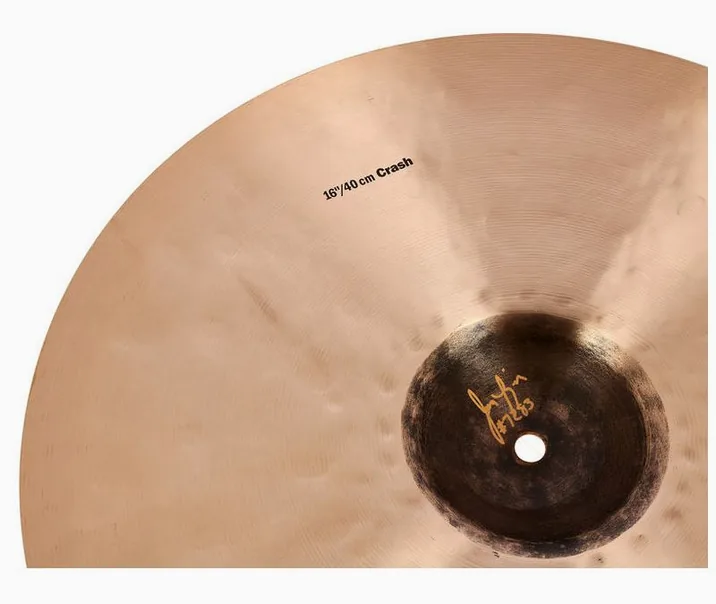 Sabian 16" Artisan Thin Crash, vista dall'alto, photo 4