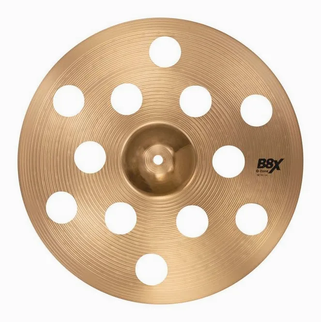 Sabian 16" B8X O-Zone Crash, vista frontale, photo 2