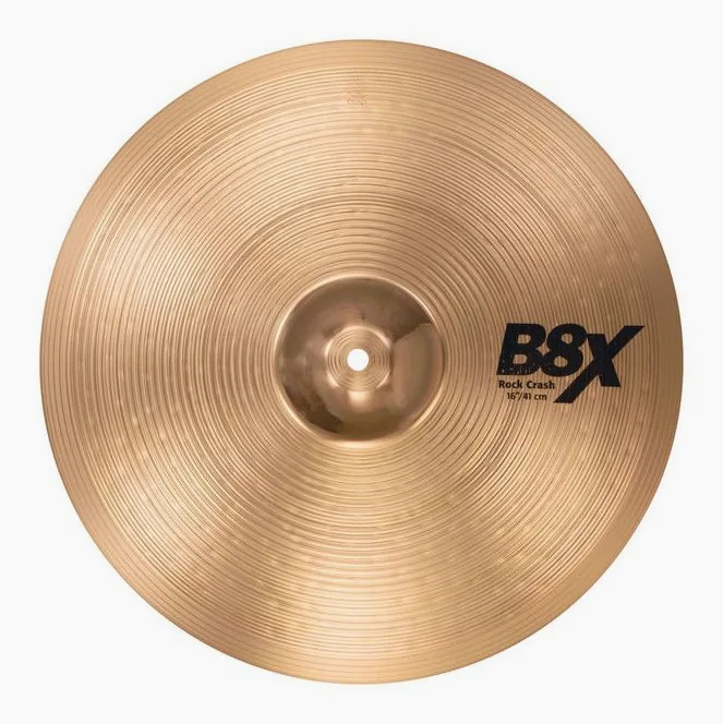 Sabian 16" B8X Rock Crash, vista di lato, photo 2