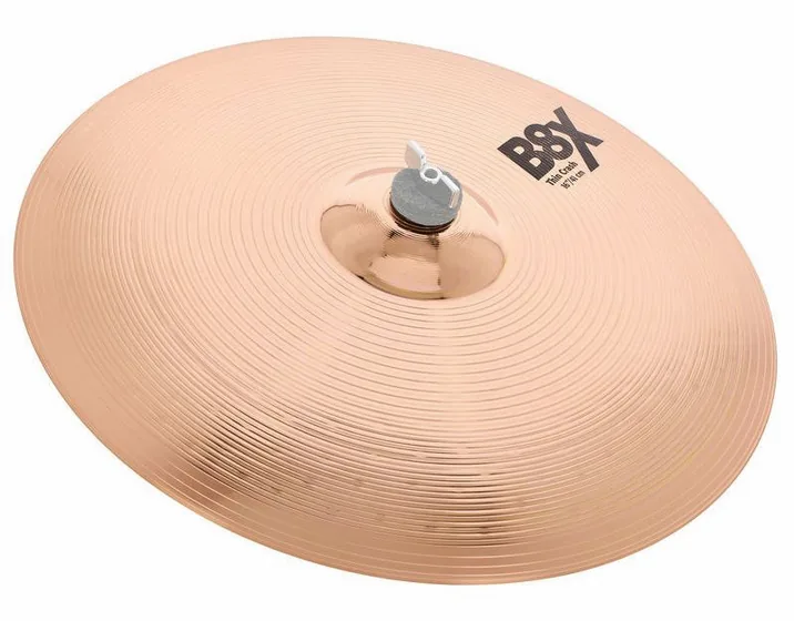Sabian 16" B8X Thin Crash, dettaglio frontale