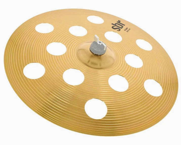 Sabian 16" SBR O-Zone Crash, su sfondo neutro