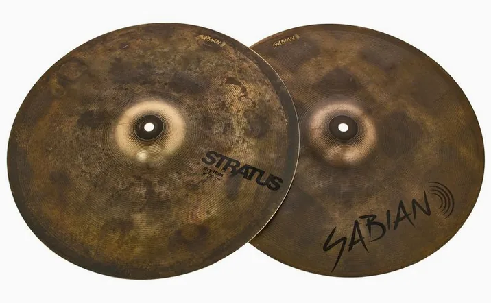 Sabian 16" Stratus Dry Hi-Hat, vista dall'alto, photo 2