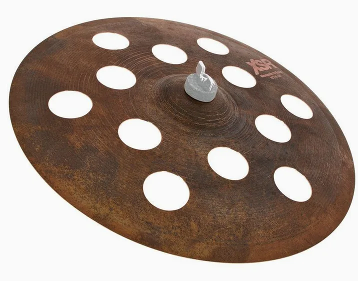 Sabian 16" XSR Monarch O-Zone Crash, di fronte su sfondo neutro