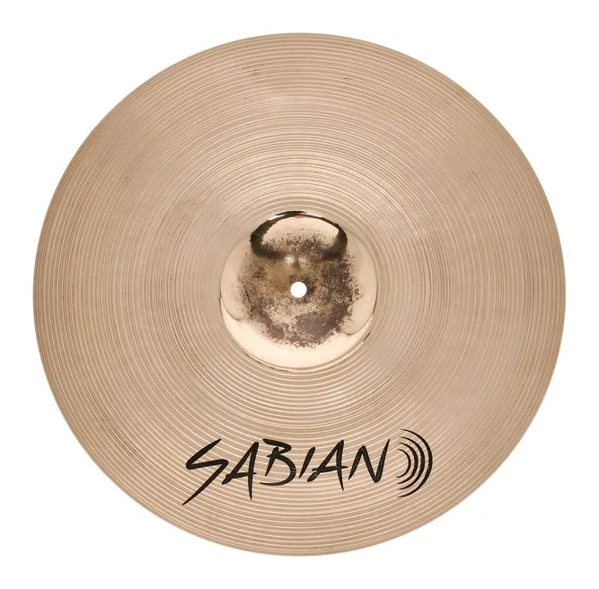 Sabian 17" AAX Crystal Thin Crash, dettaglio ravvicinato, photo 3