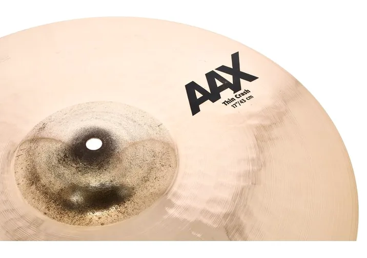 Sabian 17" AAX Thin Crash, vista frontale, photo 3