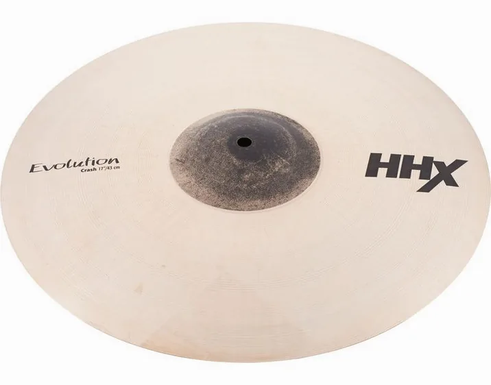 Sabian 17" HHX Evolution Crash, dettaglio frontale