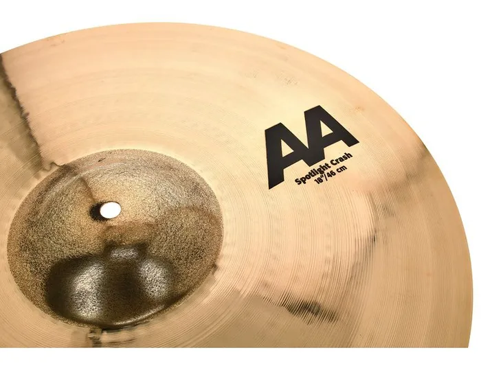 Sabian 18" AA Spotlight Crash, su sfondo neutro, photo 4