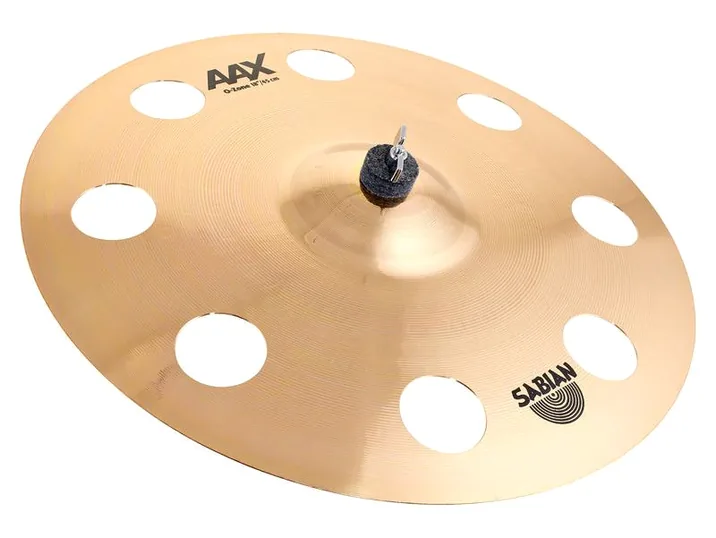 Sabian 18" AAX O-Zone Crash, vista frontale