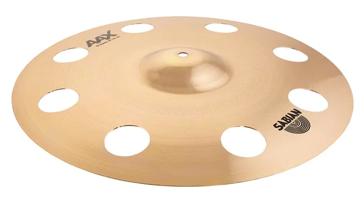 Sabian 18" AAX O-Zone Crash, dettaglio ravvicinato, photo 3