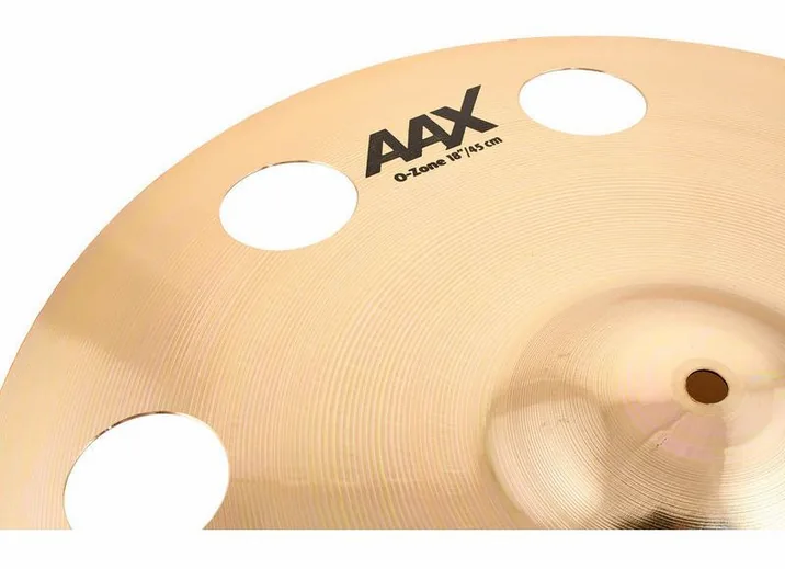 Sabian 18" AAX O-Zone Crash, dettaglio ravvicinato, photo 4