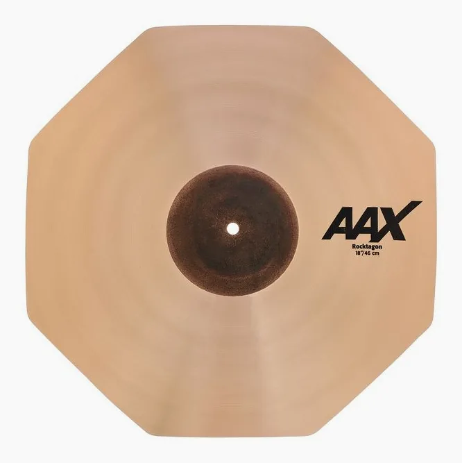 Sabian 18" AAX Rocktagon, vista di tre quarti, photo 2