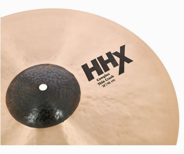 Sabian 18" HHX Complex Thin Crash, vista frontale, photo 4