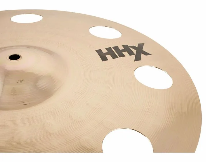 Sabian 18" HHX Evolution O-Zone Crash, vista di tre quarti, photo 4