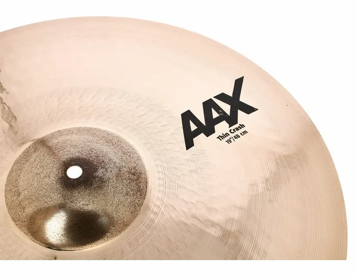 Sabian 19" AAX Thin Crash, vista dall'alto, photo 3
