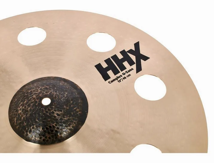 Sabian 19" HHX Complex O-Zone Crash, vista di lato, photo 3