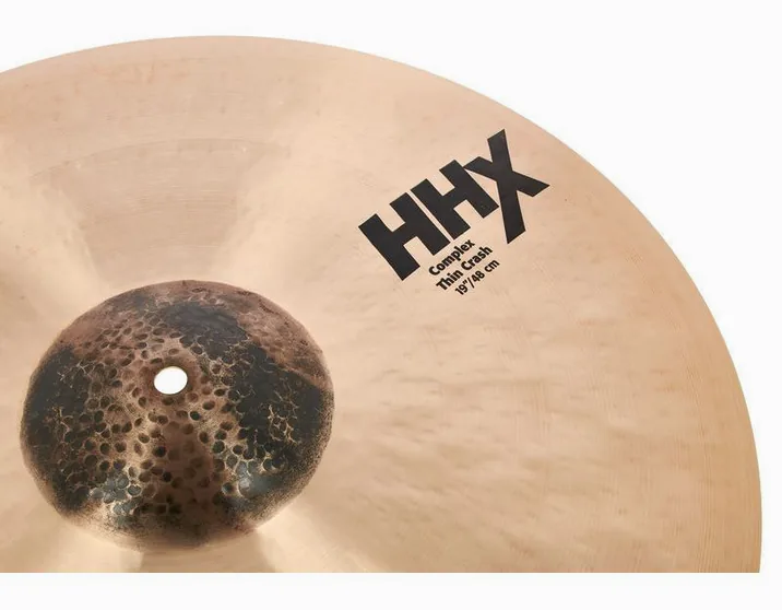 Sabian 19" HHX Complex Thin Crash, dettaglio ravvicinato, photo 3
