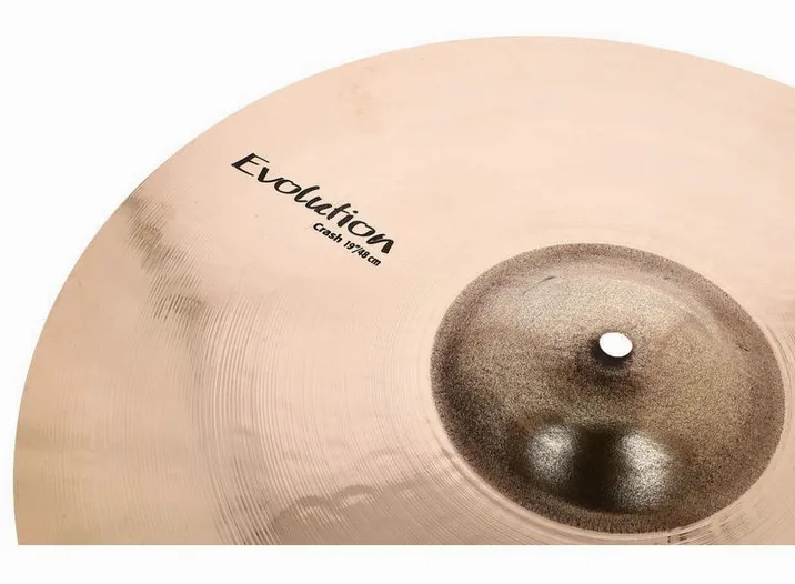 Sabian 19" HHX Evolution Crash, vista di lato, photo 3