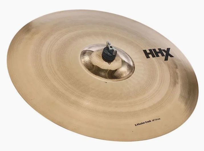 Sabian 20" HHX Plosion Crash, di fronte su sfondo neutro