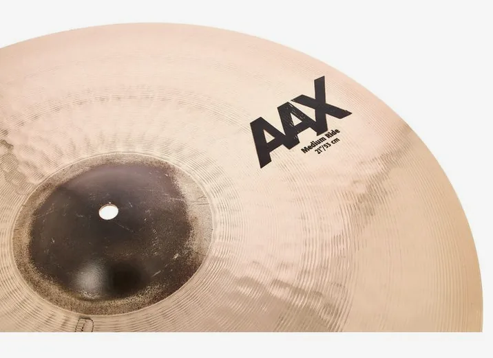 Sabian 21" AAX Medium Ride, vista di lato, photo 3