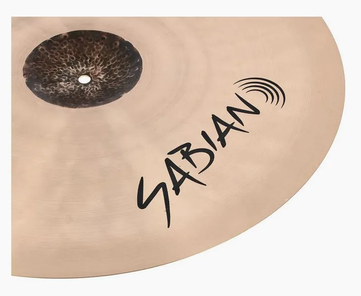 Sabian 21" HHX Complex Thin Ride, su sfondo neutro, photo 4