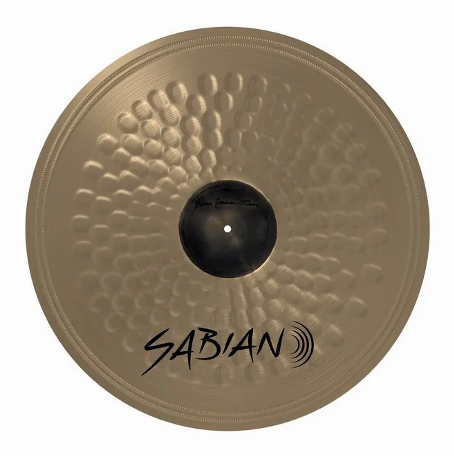 Sabian 22" HHX BFM World Ride Cymbal, dettaglio ravvicinato, photo 2