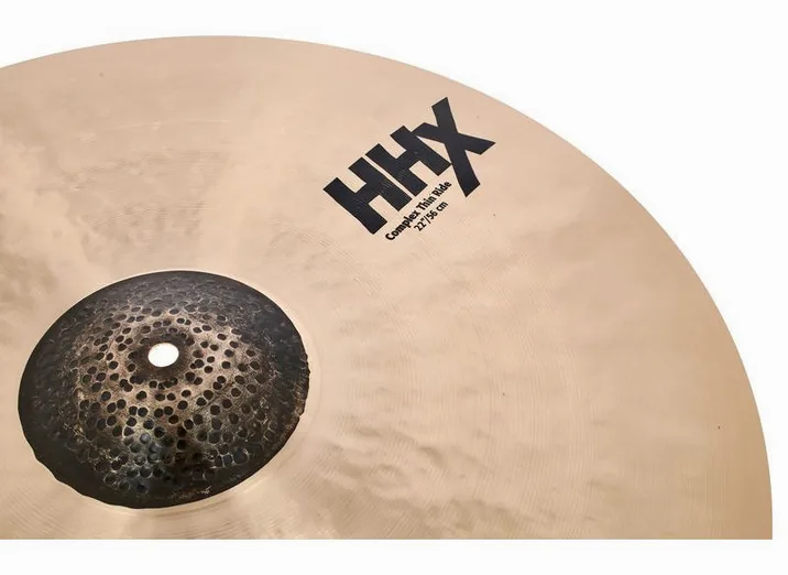 Sabian 22" HHX Complex Thin Ride, vista frontale, photo 3