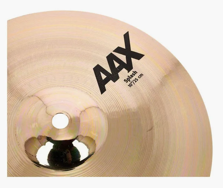 Sabian 10" AAX Splash, vista frontale, photo 3