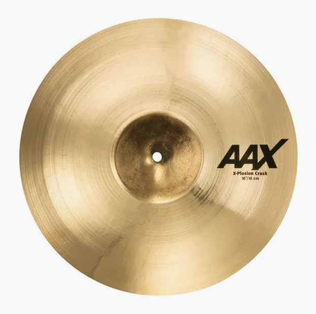 Sabian 16" AAX AAXplosion Crash, su sfondo neutro