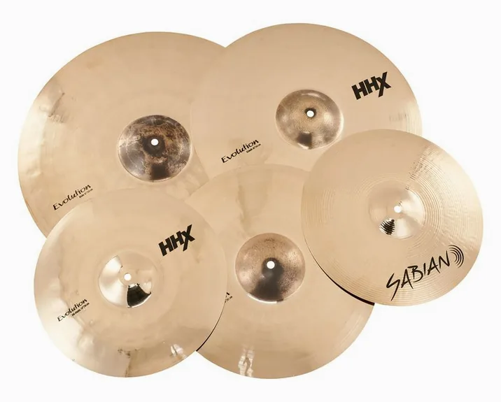 Sabian HHX Evolution Exclusive Set, vista frontale