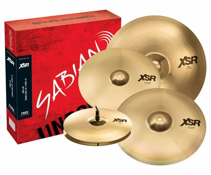 Sabian XSR Performance Set Pro, dettaglio frontale