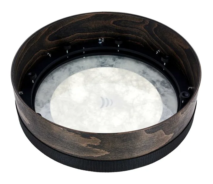 Schlagwerk 14" Bodhran Neotrad Black, vista di tre quarti, photo 2