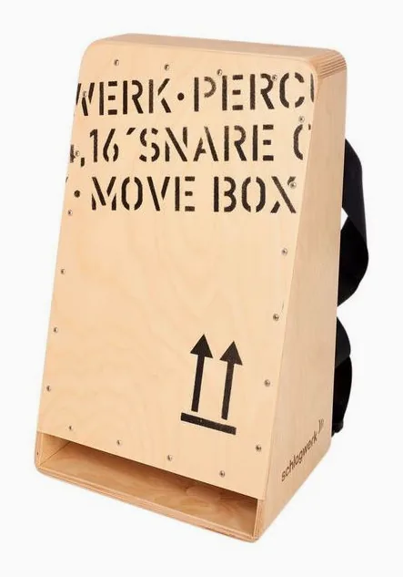 Schlagwerk Cajon Move Box MB110, su sfondo neutro