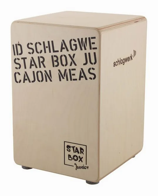 Schlagwerk CP400 SB Cajon Star Box Junior, su sfondo neutro