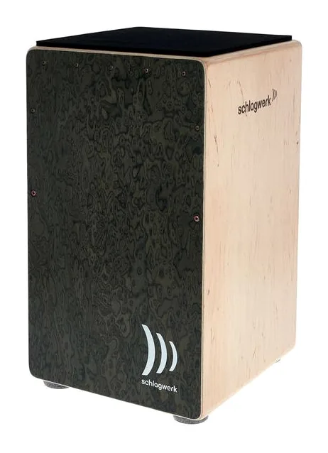 Schlagwerk CP4007 Cajon "Burl", dettaglio frontale