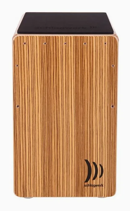 Schlagwerk CP 4011 Cajon "Zebrano", vista di tre quarti, photo 2
