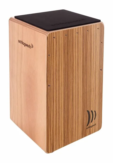 Schlagwerk CP 4011 Cajon "Zebrano", vista di tre quarti, photo 3