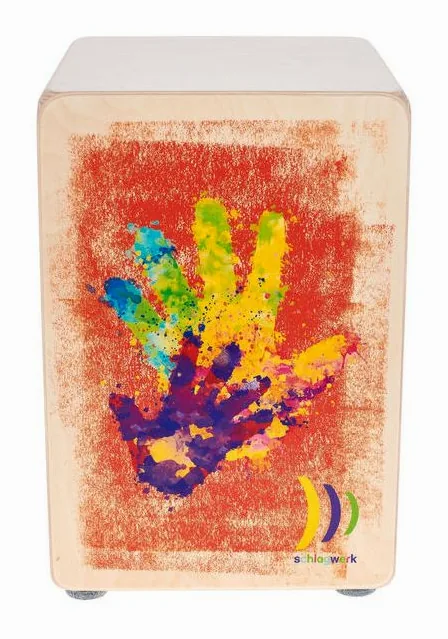 Schlagwerk CP402 High Five Kids Cajon, su sfondo neutro, photo 2