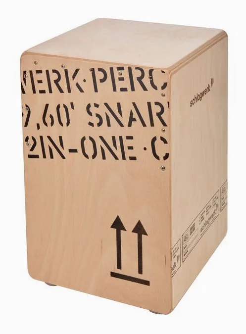 Schlagwerk CP403 Cajon, di fronte su sfondo neutro