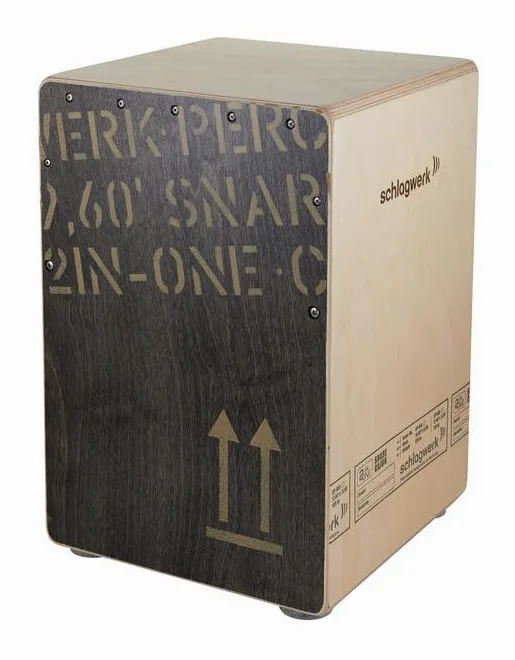 Schlagwerk CP403BLK Cajon Black Edition, dettaglio frontale