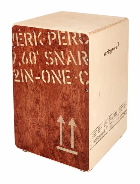Schlagwerk CP403RED Cajon Red Edition, vista frontale