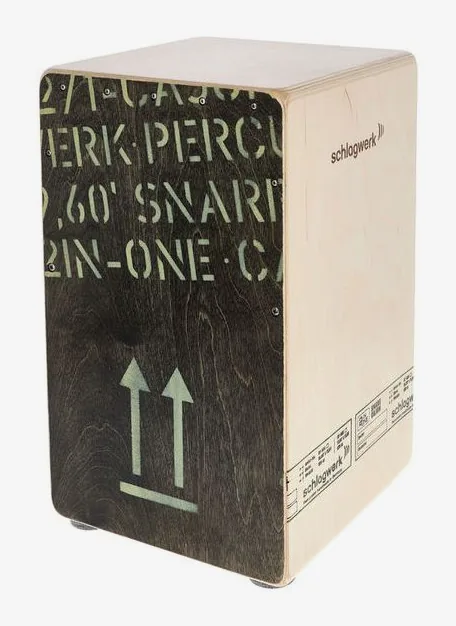 Schlagwerk CP404BLK Cajon Black Edition, dettaglio frontale