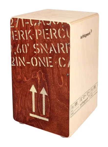 Schlagwerk CP404RED Cajon Red Edition, dettaglio frontale