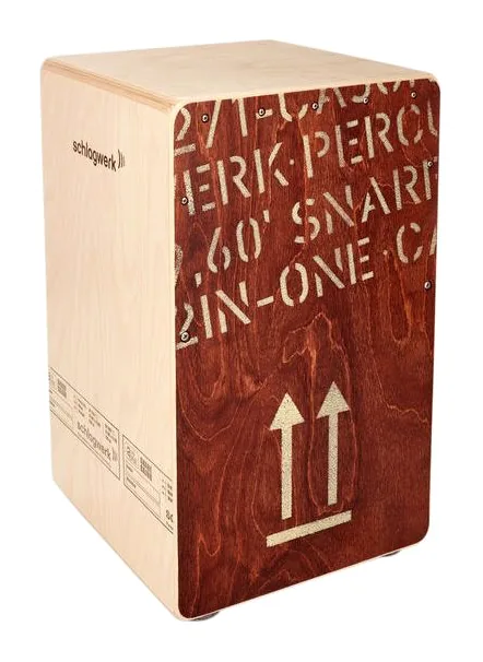 Schlagwerk CP404RED Cajon Red Edition, vista di tre quarti, photo 3