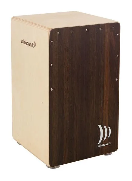 Schlagwerk CP408 2inOne Cajon Dark Oak, vista frontale, photo 3