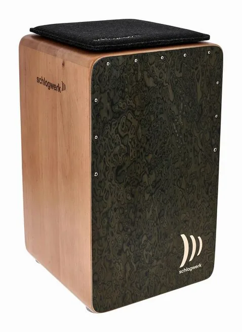 Schlagwerk CP4907 LaPerù Evo burl Cajon, vista frontale, photo 3