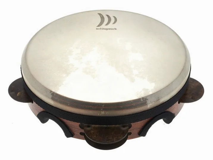 Schlagwerk RT "RIQ" Riqq Frame Drum, di fronte su sfondo neutro