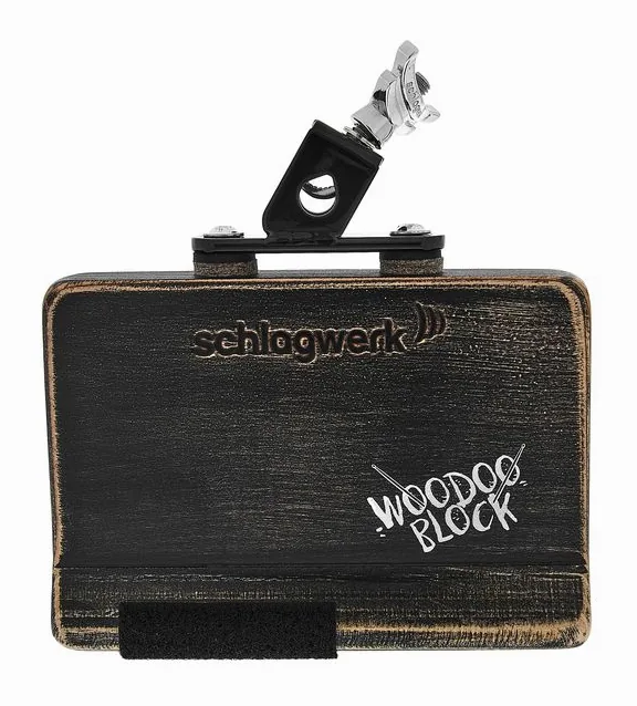Schlagwerk WOB17 Woodoo Block Low, vista frontale, photo 2